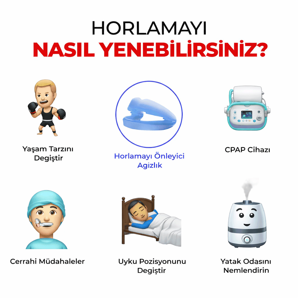 Horlama Önleyici Ağız Aparatı